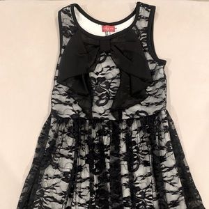 Ruby Rox Black Lace Dress Size 8